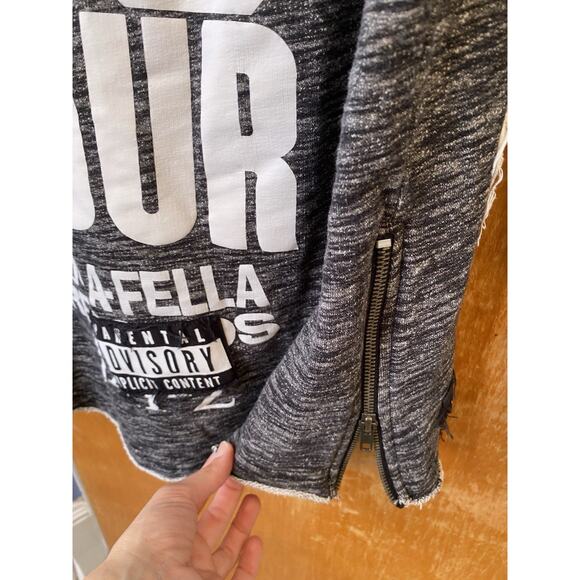 JAY Z REASONABLE DOUBT 20th Anniversary Tour Full Zip Hoodie Hip Hop Punk Sz L - Picture 10 of 10